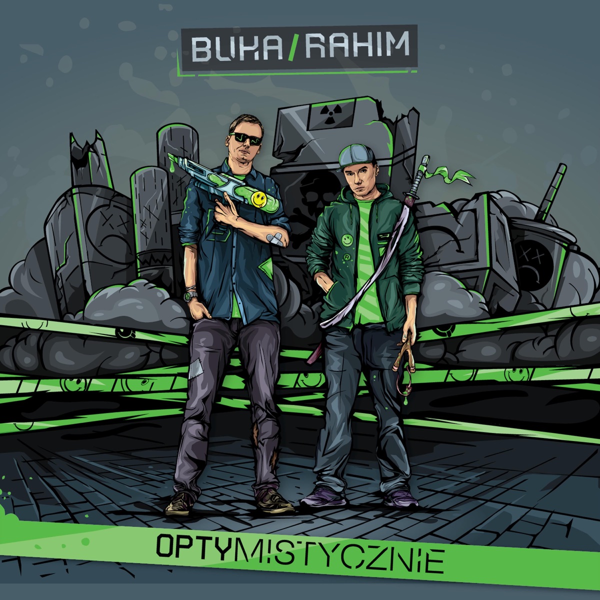 Optymistycznie by Buka & Rahim album cover