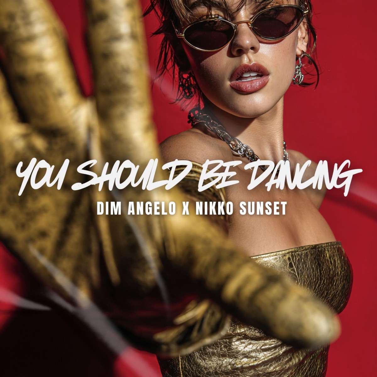 You Should Be Dancing - Single by Dim Angelo & Nikko Sunset album cover