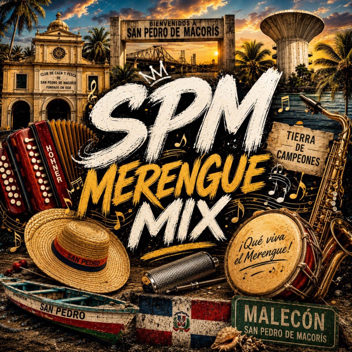 SPM MERENGUE - EP by Tipo & El Casa Fuerte album cover
