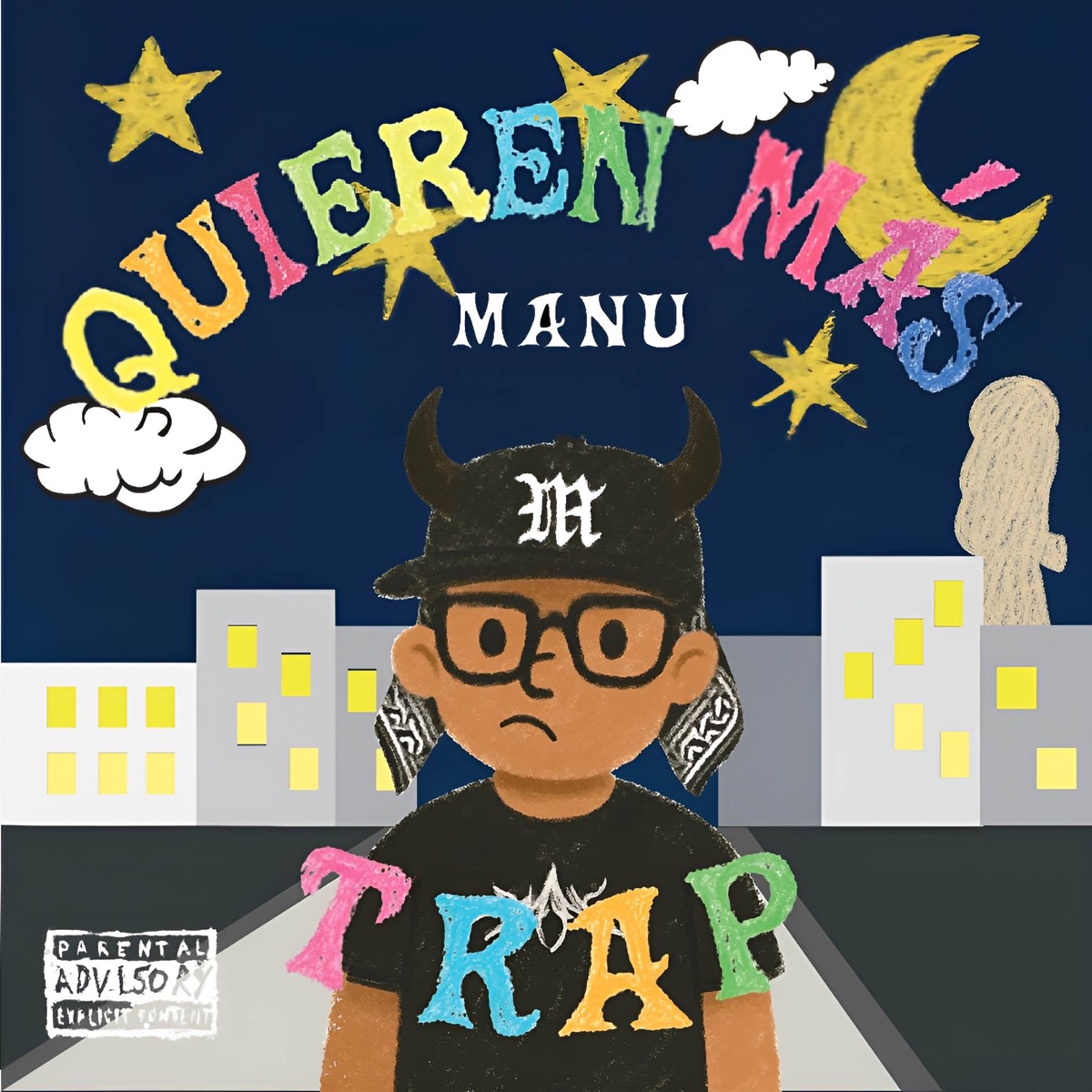 QUIEREN MÁS TRAP - Single by Manuumatt album cover