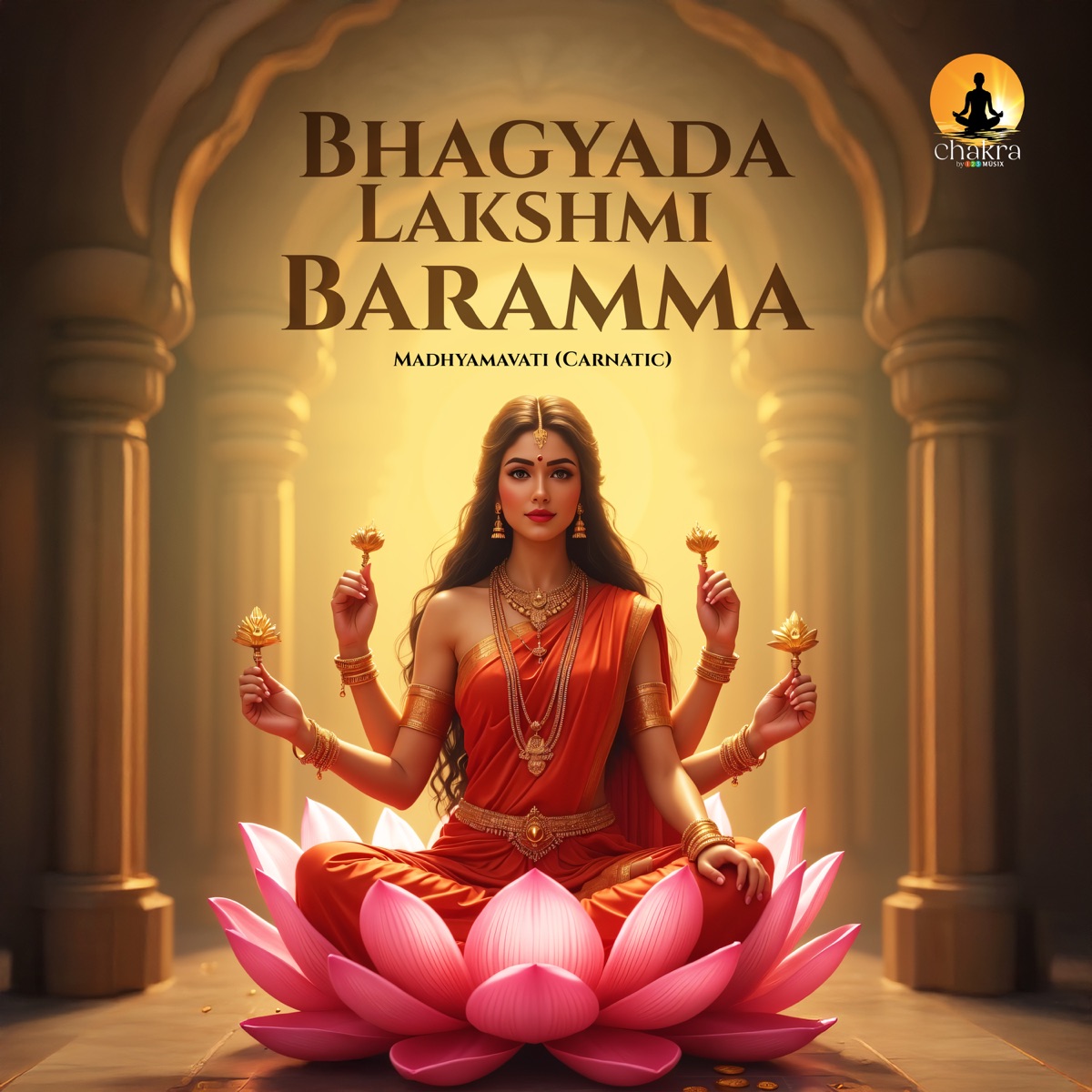 Bhagyada Lakshmi Baramma - Madhyamavati - Single by Afzal Yusuff & Sradha Dinesh album cover