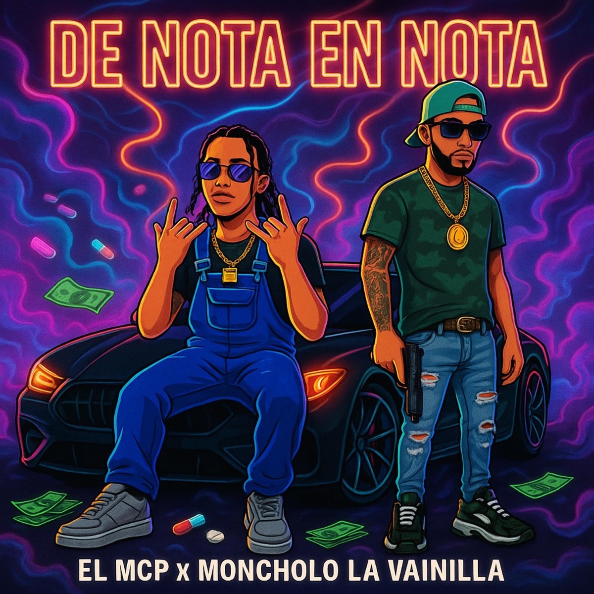 De Nota En Nota (feat. Moncholo La Vainilla) - Single by EL Mcp album cover