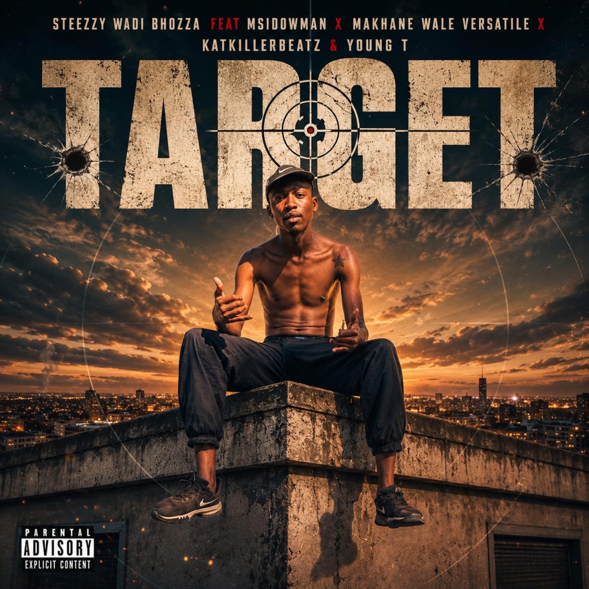 Target (feat. Msidowman, Makhane Wale Versatile, KatkillerBeatz & YoungTee) - Single by SteeZzy Wadi Bhozza album cover