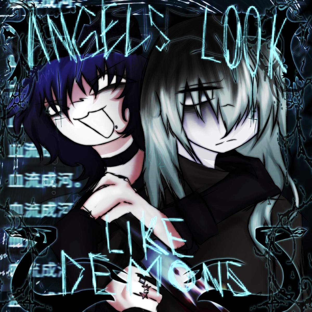 angels look like demons - Single by avoidr & 4EXIT! album cover
