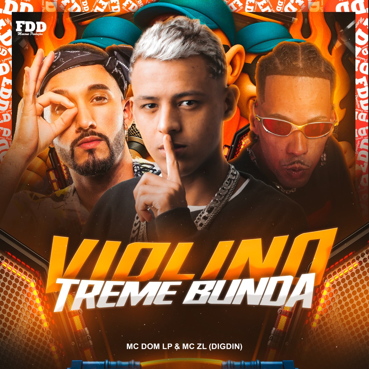 Violino Treme Bunda - Single by Digdin, MC DOM LP & MC ZL album cover