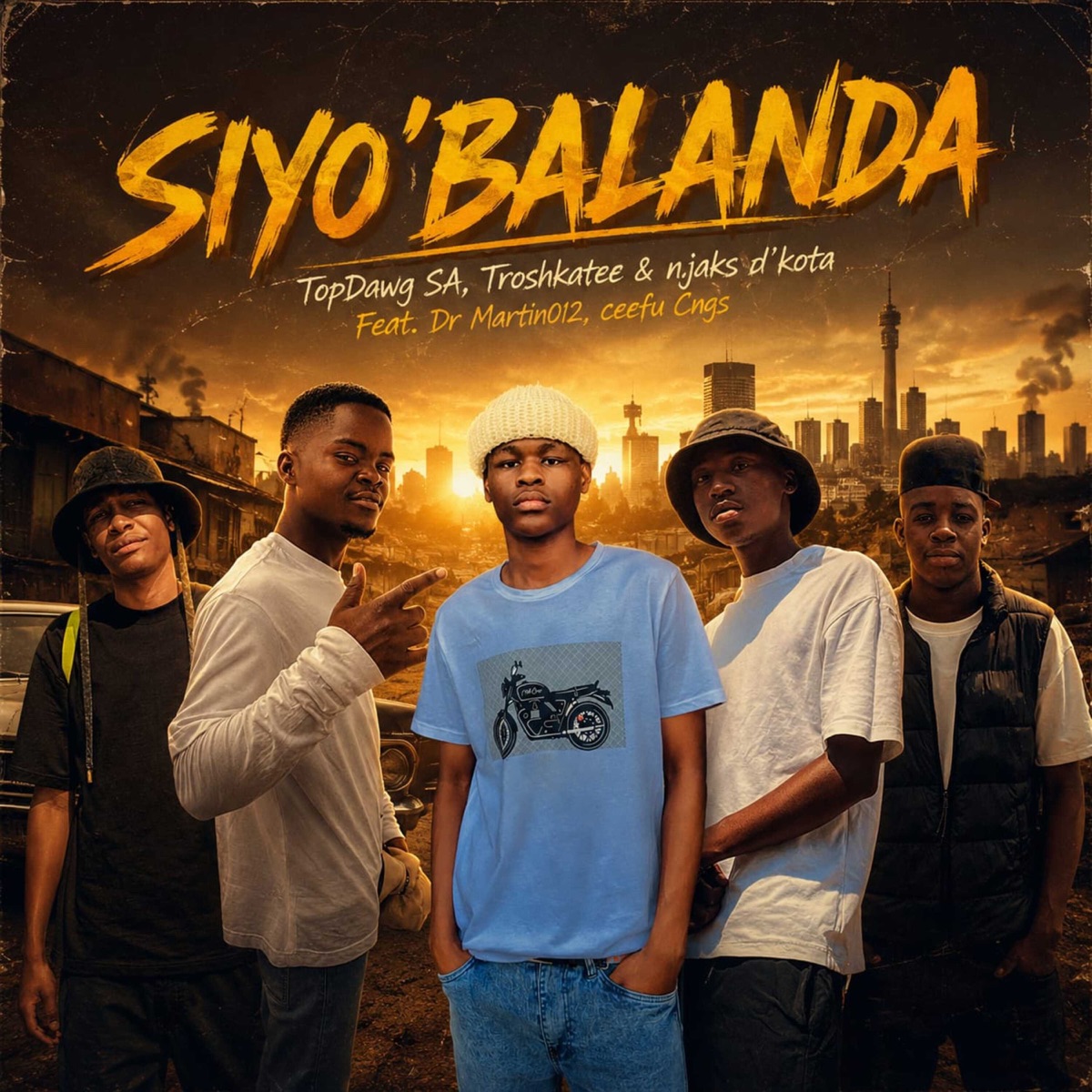 Siyo'balanda (feat. Dr Martin012 & Ceefu CNGS) - Single by TopDawg SA, Troshkatee & Njaks D'Kota album cover