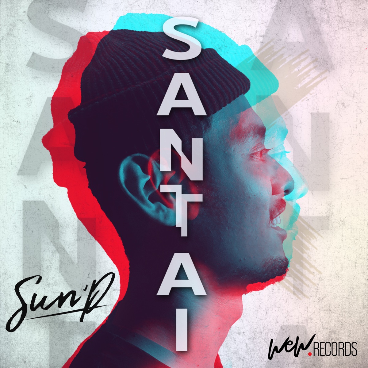 Santai (feat. Raben) - Single by Sun D album cover