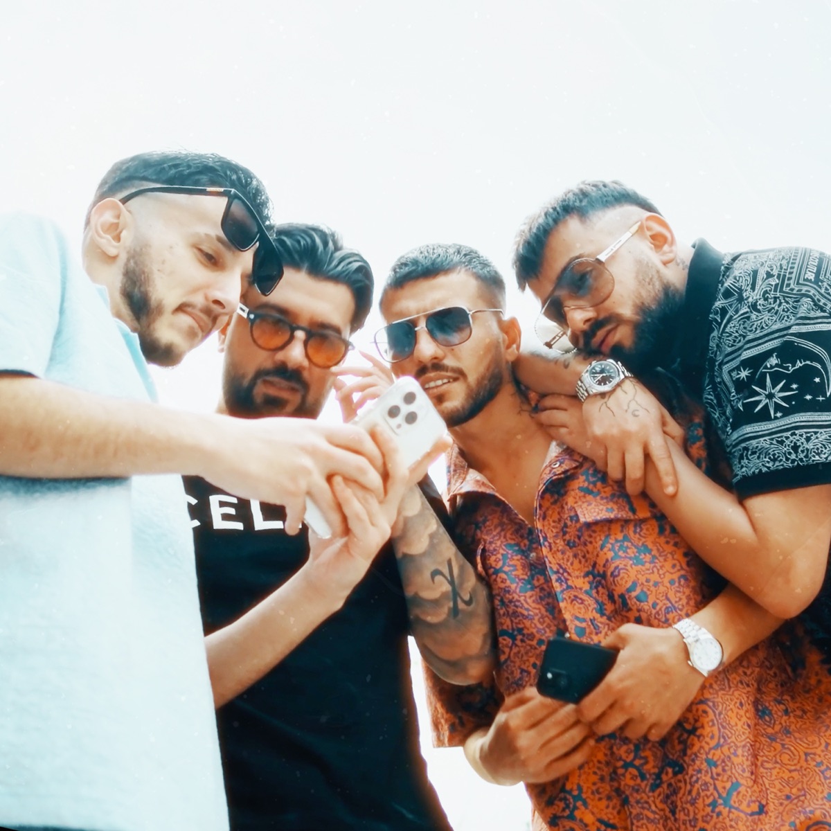 Düştüm Ben Sana (feat. KERRO) - Single by Wozi, Gencah & BERK JAMES album cover