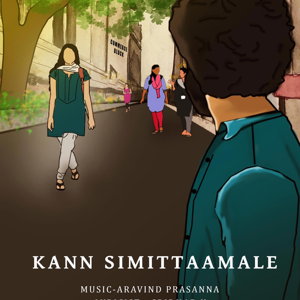 Kann Simittaamale (feat. Abdul Rahman, Nalinkar B, Sweekrithy Sri & Sridhar K) - Single by Aravind Prasanna album cover