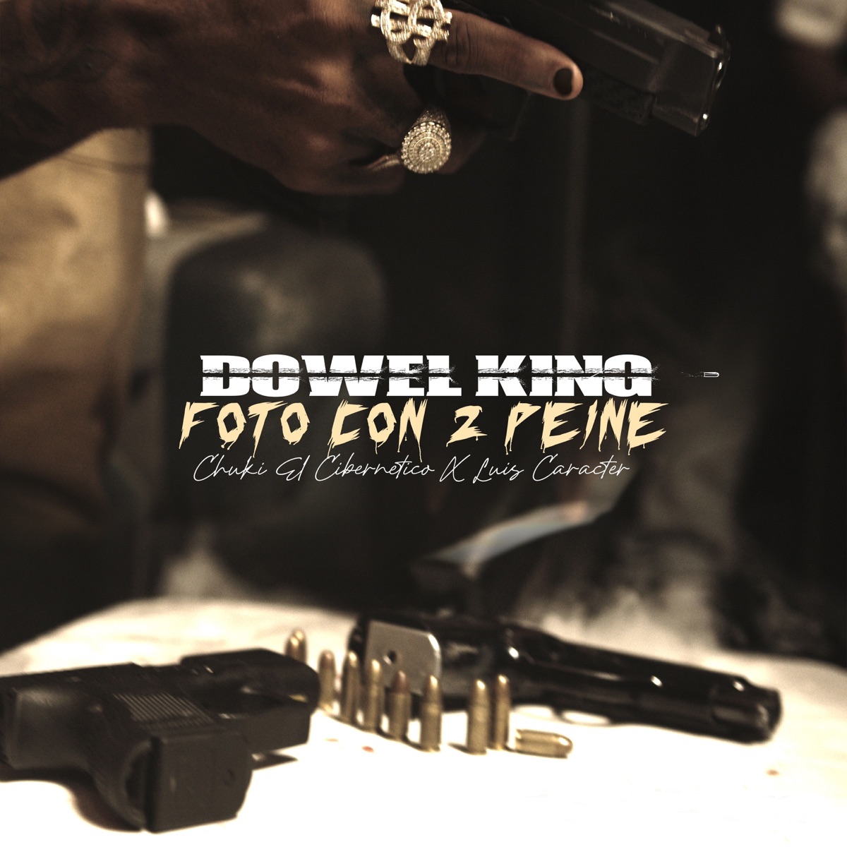 Foto Con 2 Peine - Single by Dowel King, Chuki El Cibernetico & Luis Caracter album cover