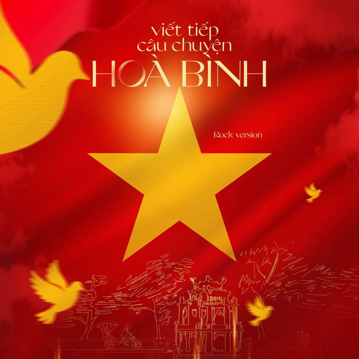 Viết Tiếp Câu Chuyện Hòa Bình (Rock Version) - Single by Nguyen Van Chung & Vinh Boö album cover