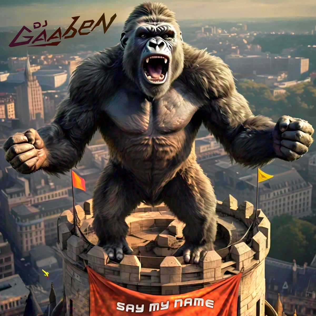 SAY MY NAME MTG - Single by DJ GAABEN album cover