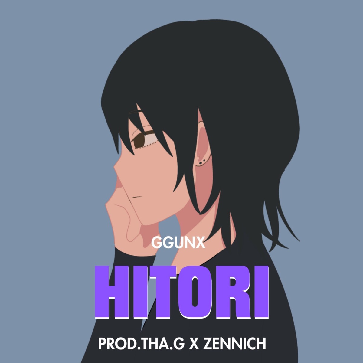 ひとり (คนเดียว) Hitori - Single by GGUNX album cover
