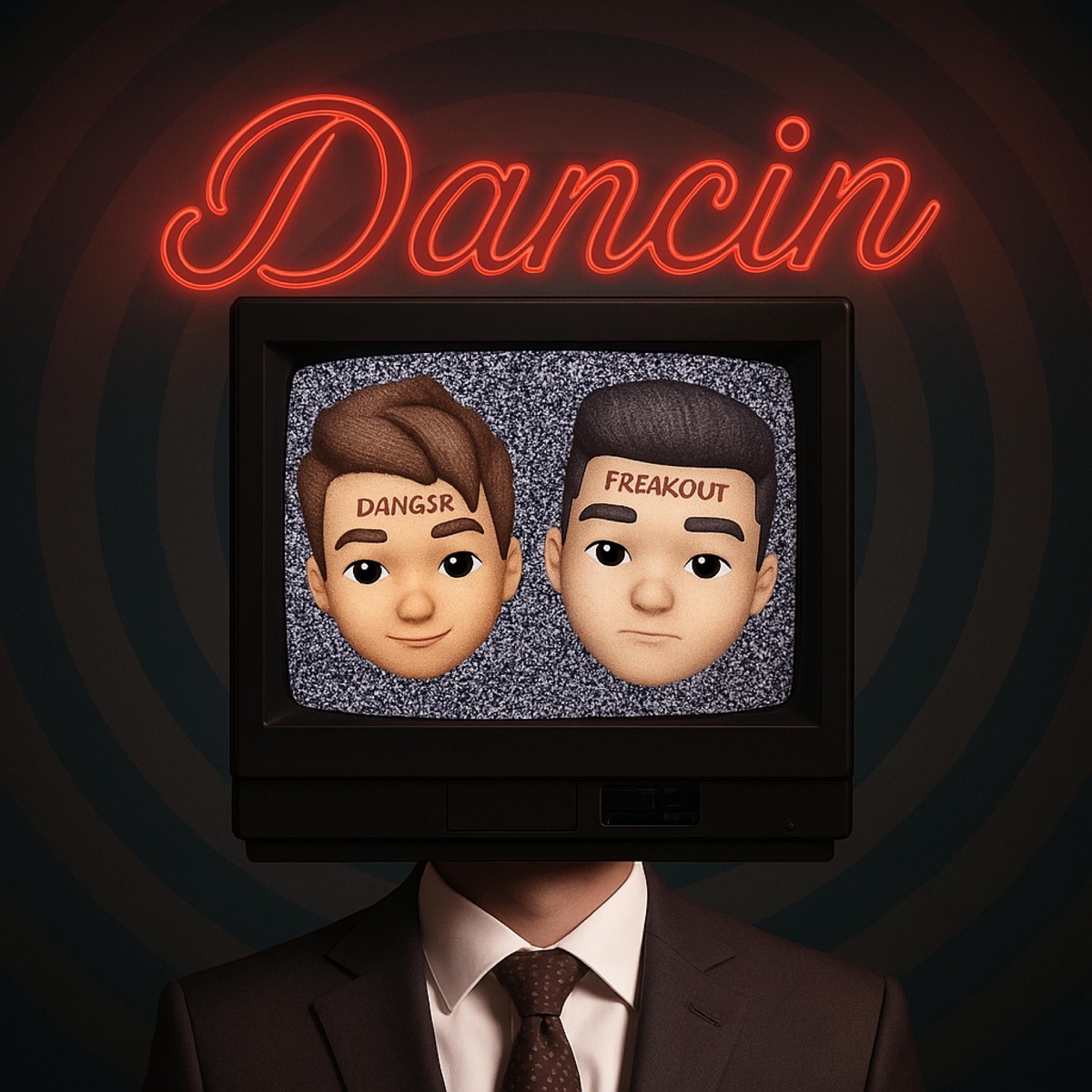 Dancin - Single by Dang3r & Freakout BR album cover