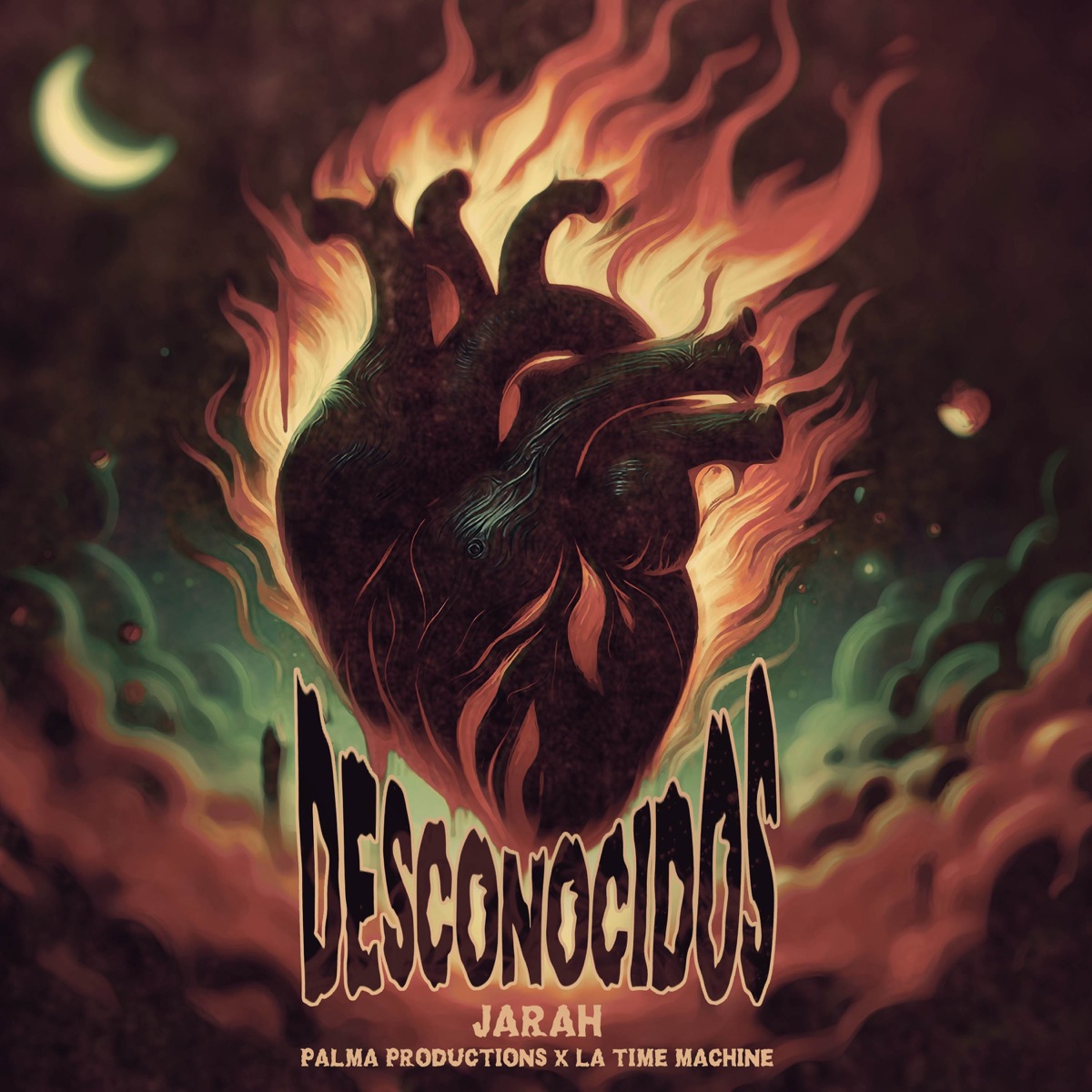 Desconocidos - Single by Jarah, Palma Productions & La Time Machine album cover