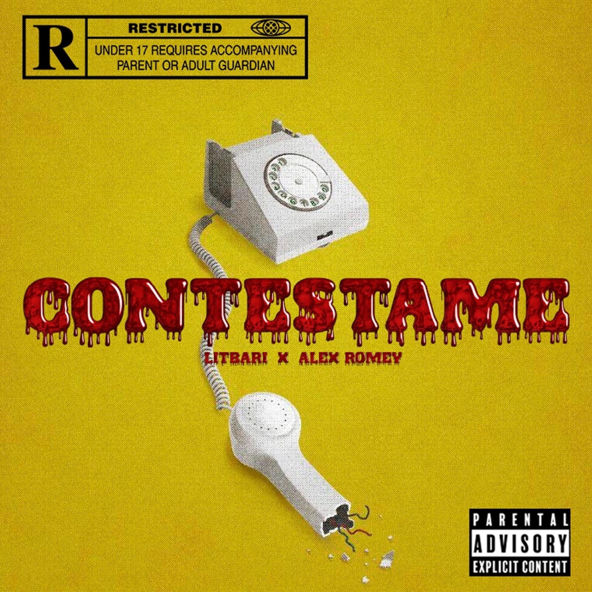 Contestame - Single by LITBARI album cover