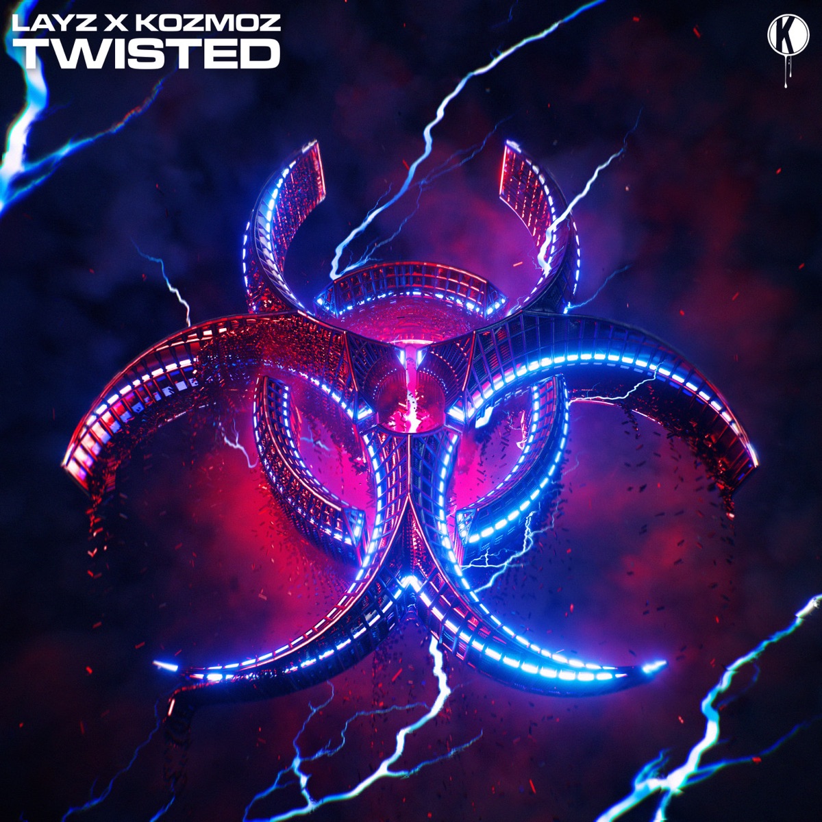 Twisted - Single by LAYZ & Kozmoz album cover