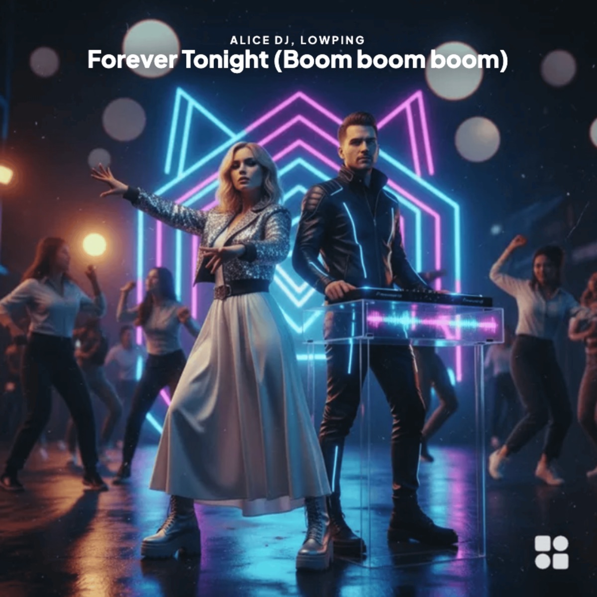 Forever Tonight (Boom Boom Boom) - Single by Alice DJ & Lowping album cover