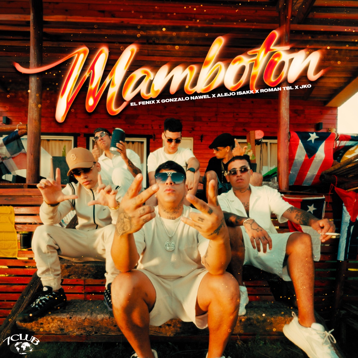 MAMBOTON (feat. Roman TBL) - Single by El Fenix, Gonzalo Nawel, Alejo Isakk & JKO album cover