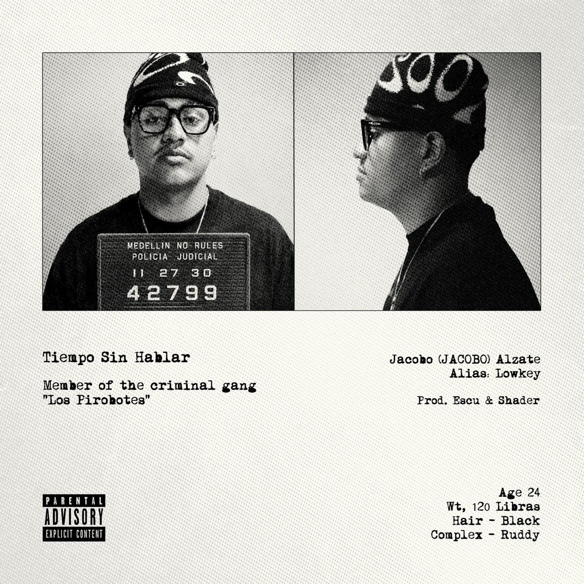 Tiempo Sin Hablar - Single by Lowkey album cover