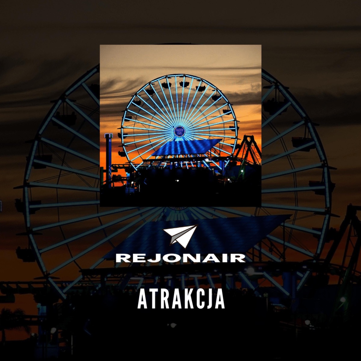 Atrakcja (feat. Projekt Północ, Pszkowiak & Krychol) - Single by REJONAIR album cover