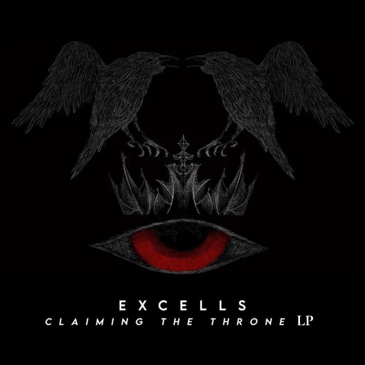 CLAIMING THE THRONE by Excells album cover