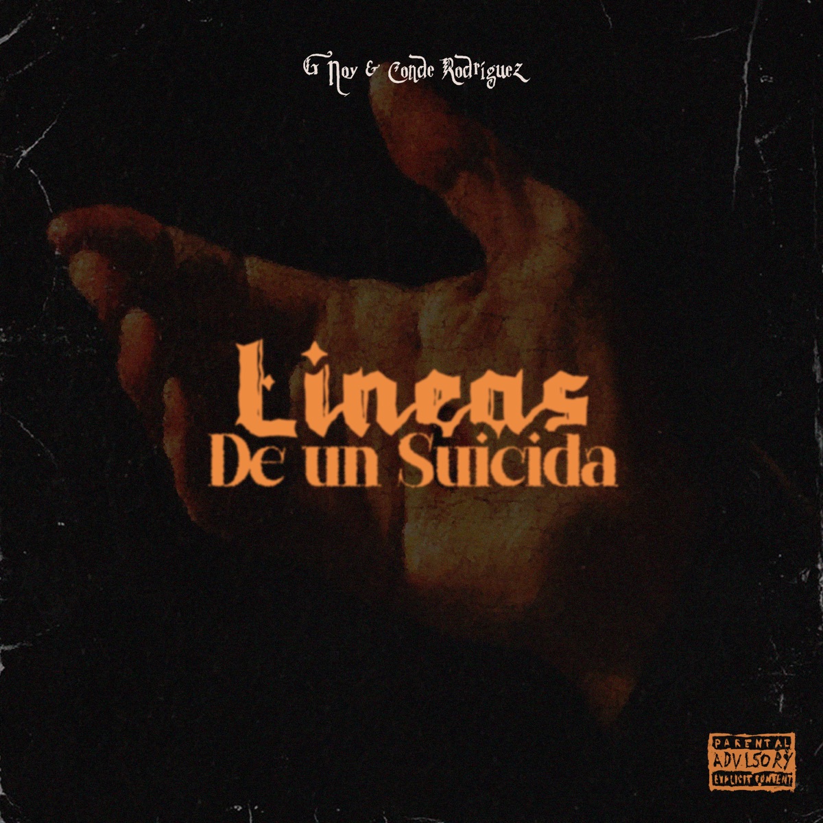 Líneas de un Suicida - Single by G Noy & Conde Rodríguez album cover