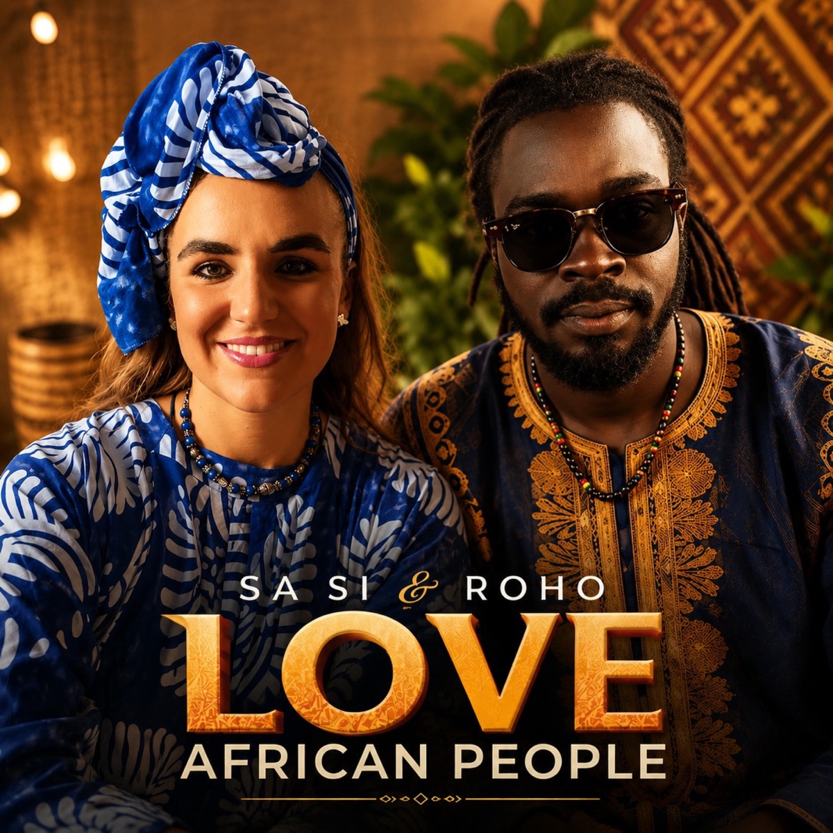 Love african people (feat. Roho) - Single by SASI album cover