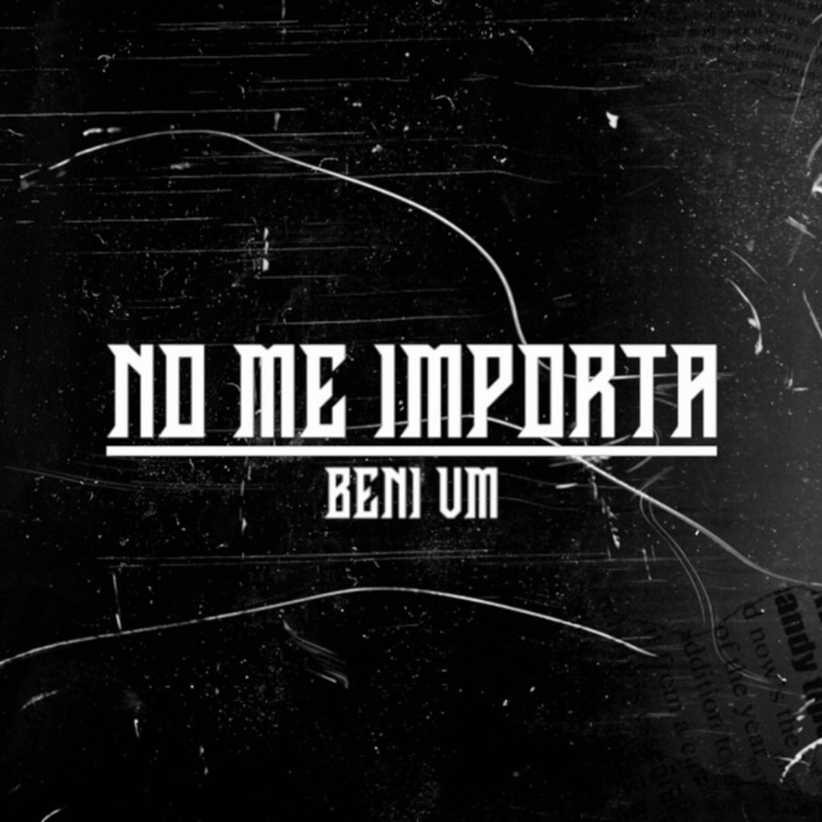 No Me Importa - Single by Beni VM album cover