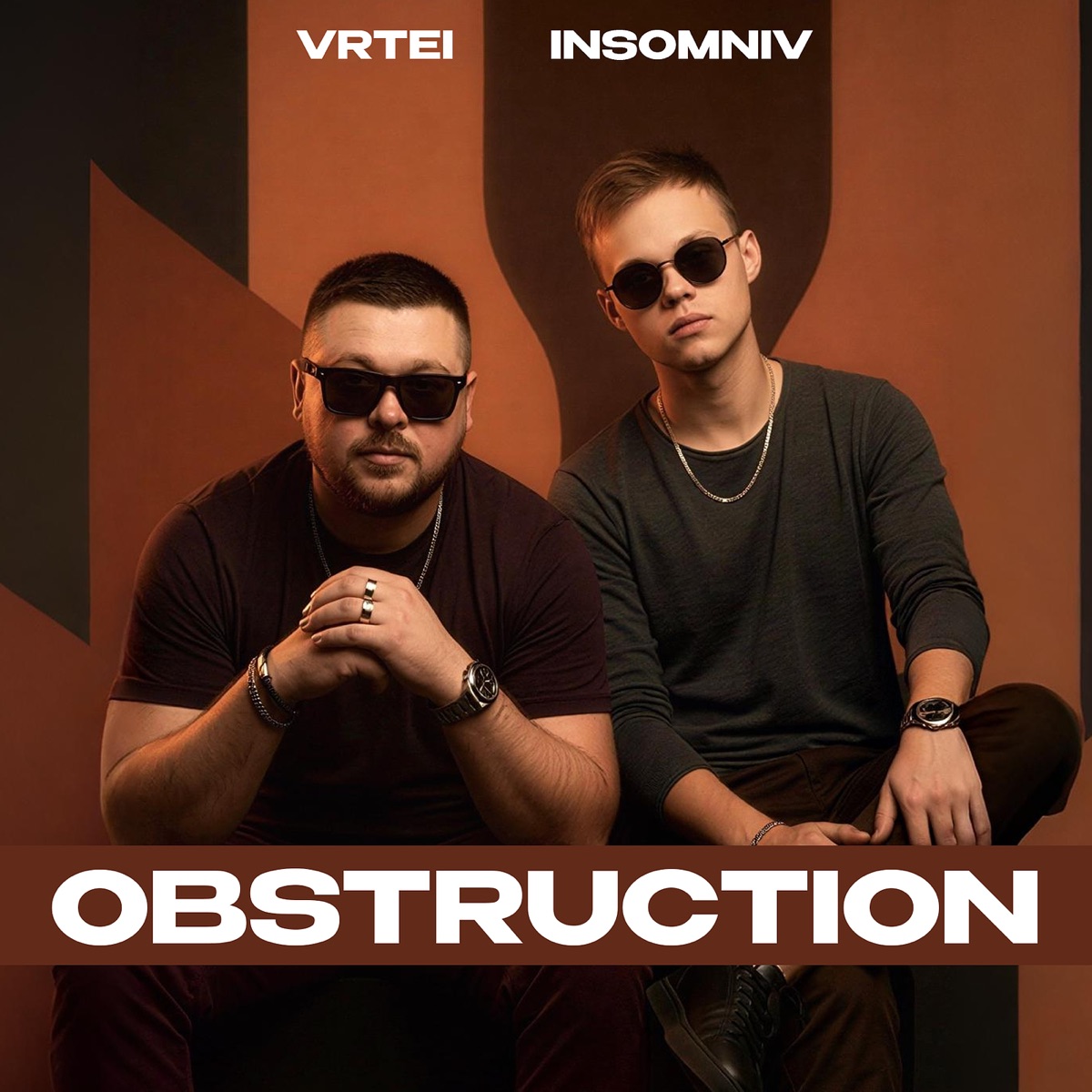 Obstruction - Single by INSOMNIV & VRTEI album cover