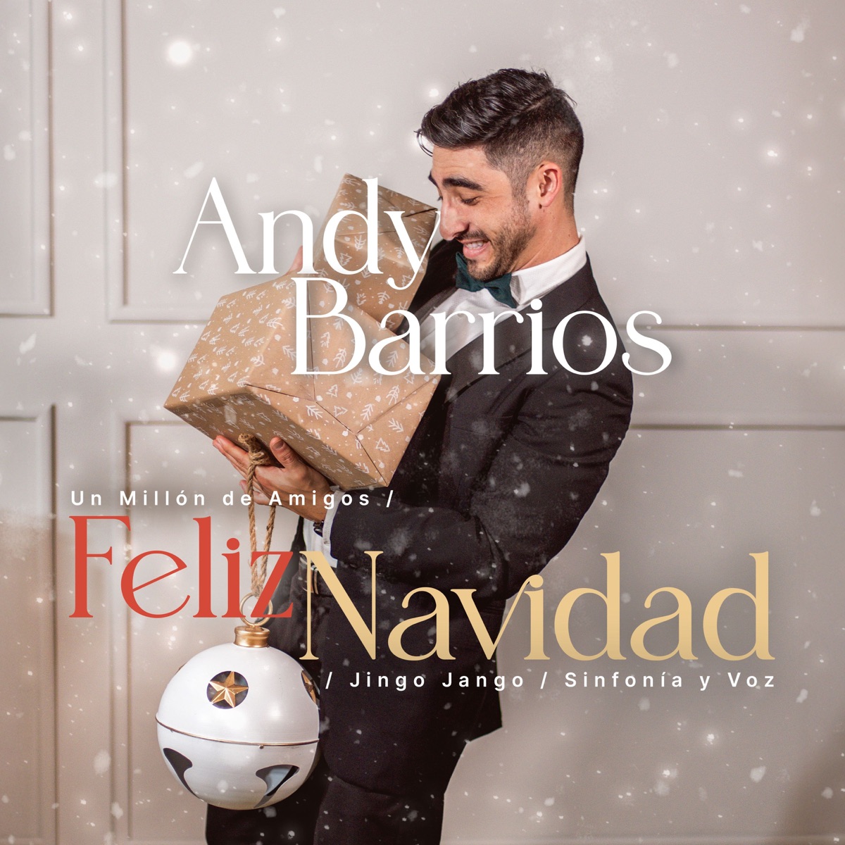 Un millón de amigos / Feliz Navidad / Jingo Jango / Sinfonía y voz - Single by Andy Barrios album cover