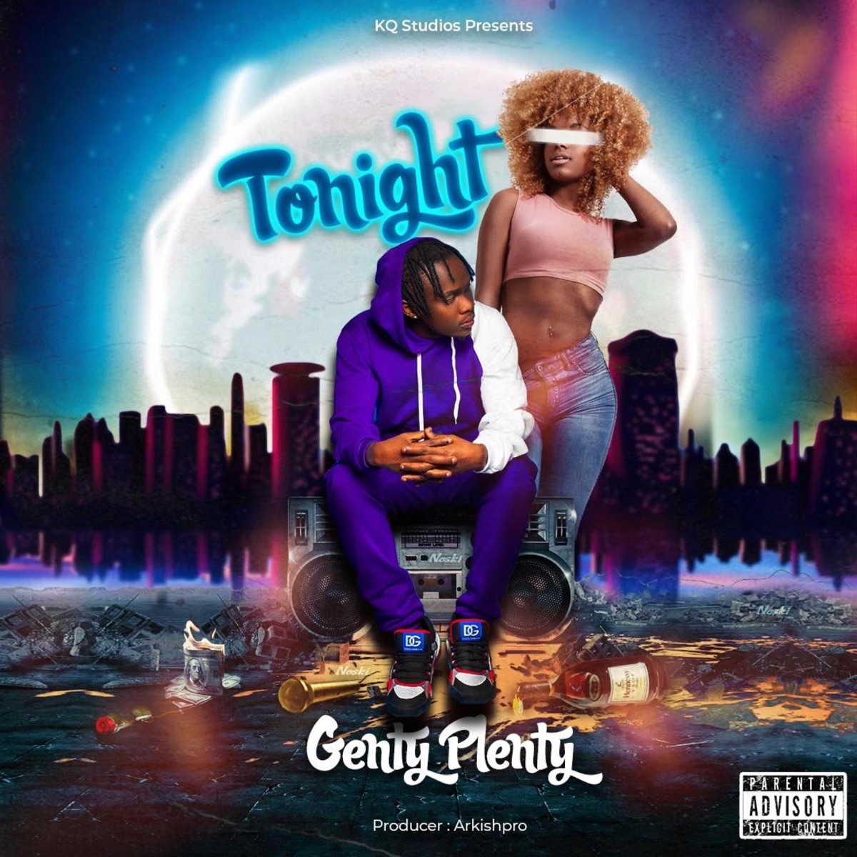 Tonight - Single by Genty Plenty album cover
