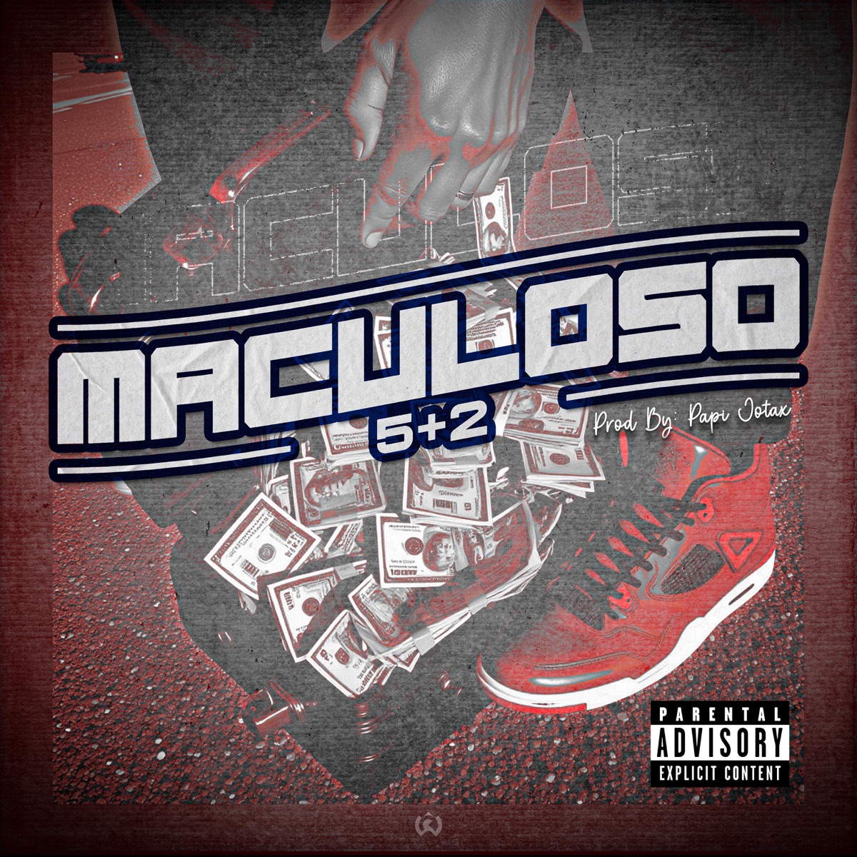 Maculoso (El Sie7e Remix) - Single by Papi jotax album cover