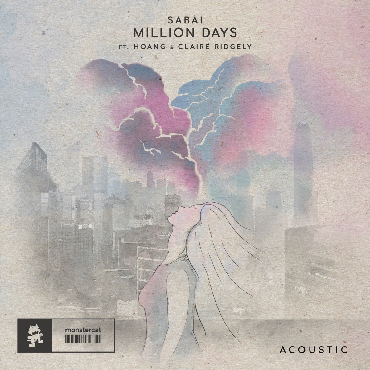 Million Days (feat. Claire Ridgely) [Acoustic] - Single by SABAI & Hoang album cover