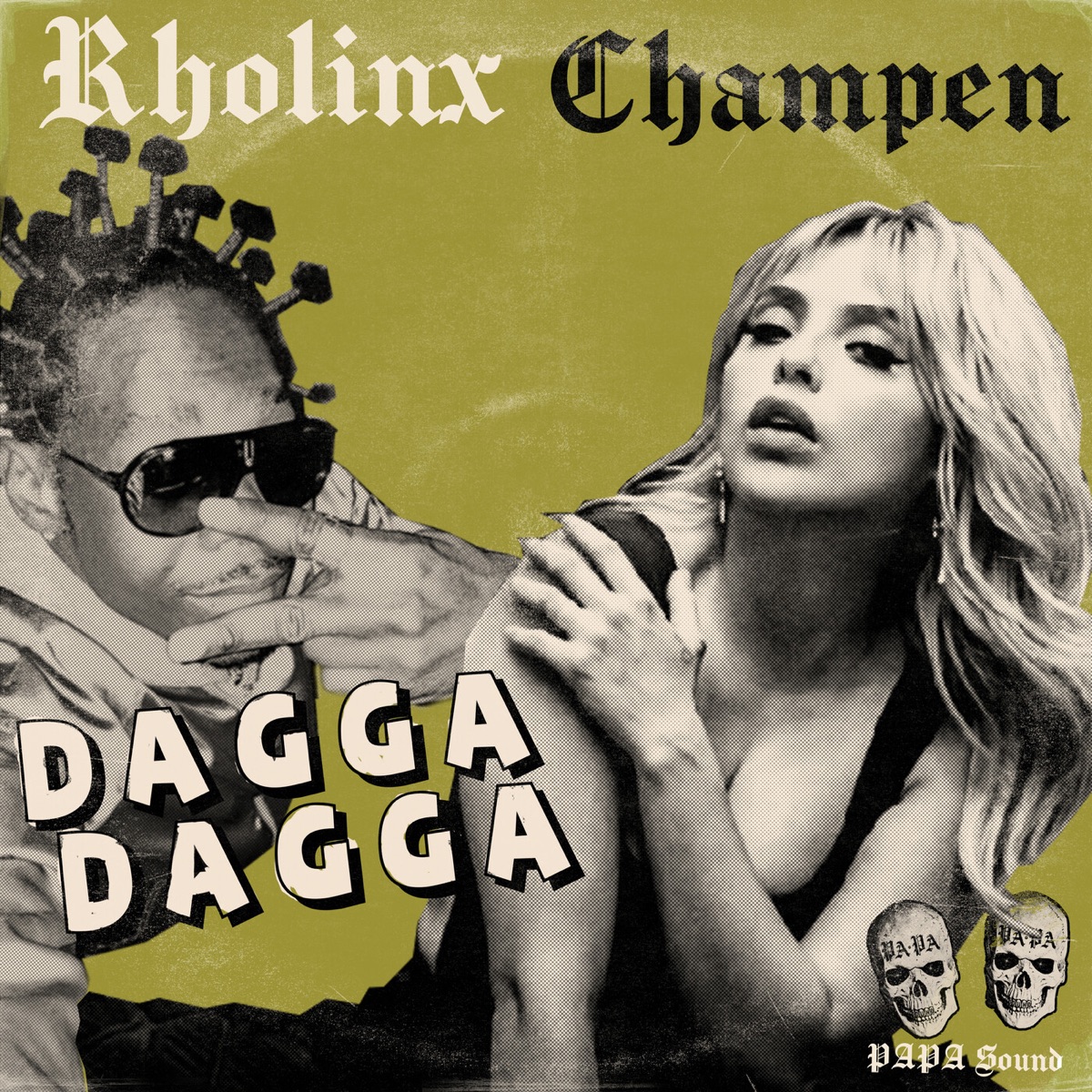Dagga Dagga (feat. Champen) - Single by PAPA Sound & Rholin X album cover