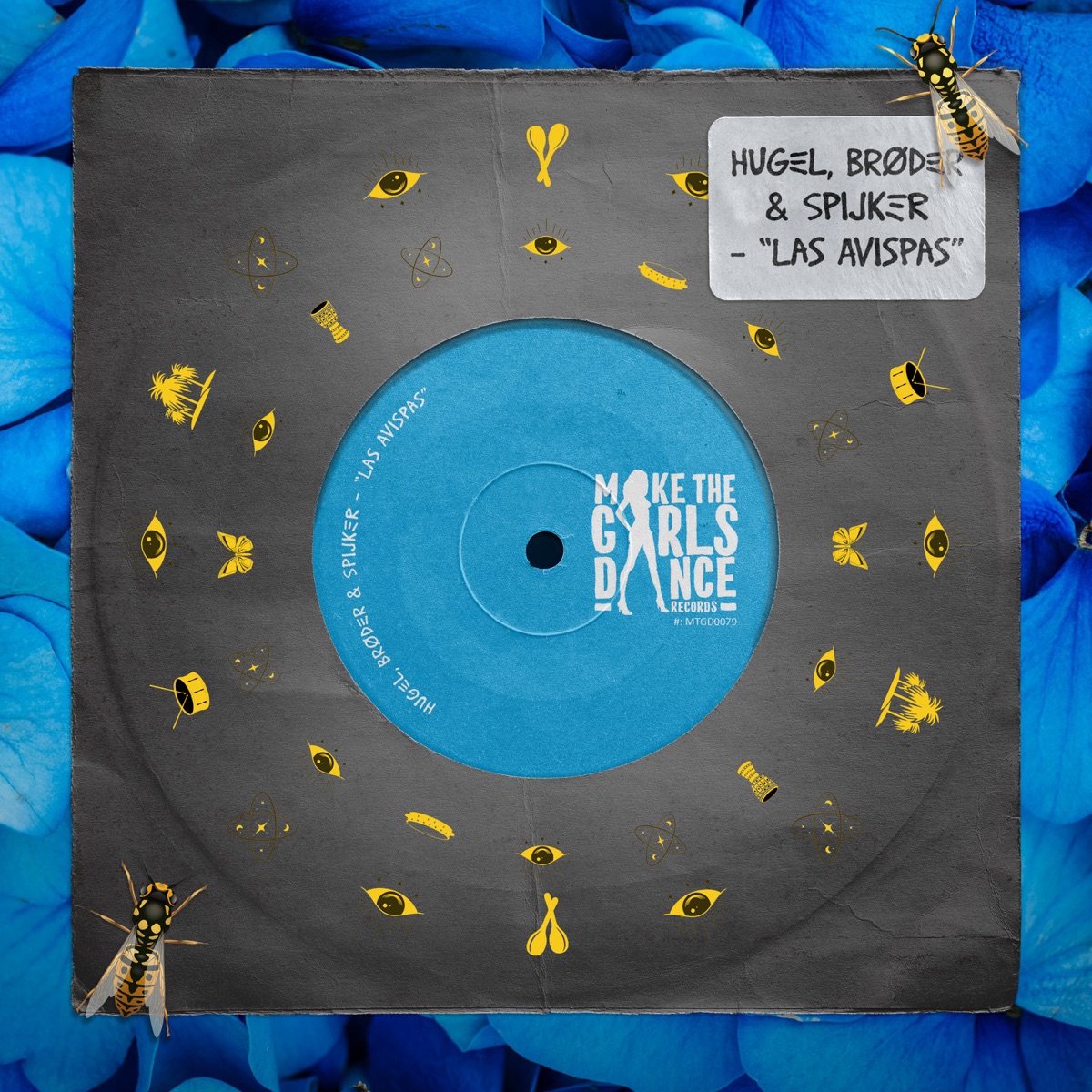Las Avispas - Single by HUGEL, Brøder & Spijker album cover