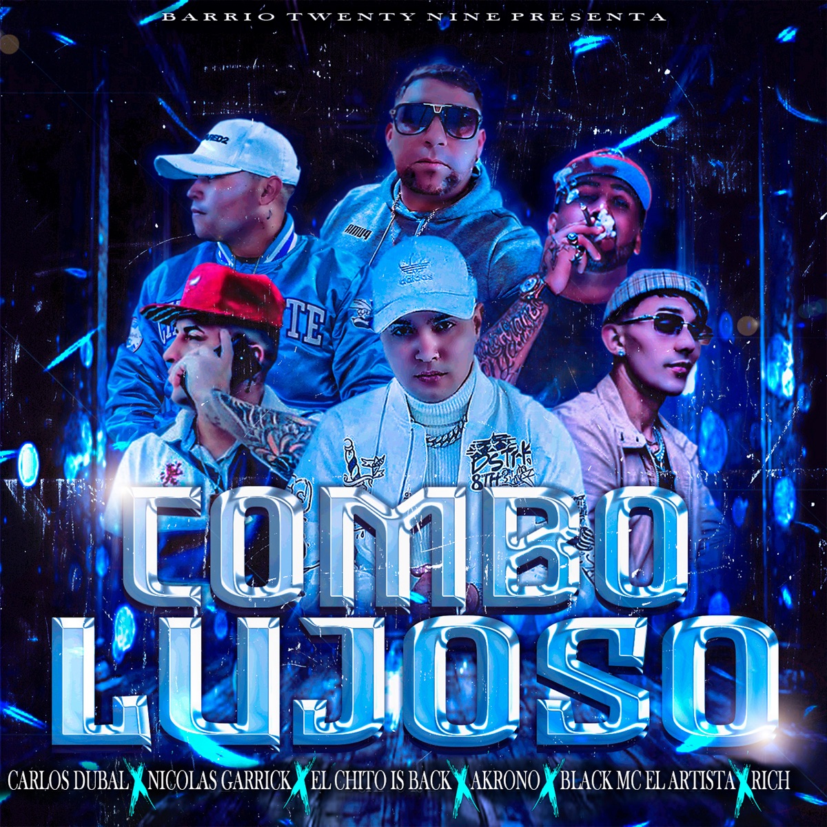 Combo Lujoso - Single by Barrio Twenty Nine, Rich, Akrono, Black Mc el Artista, ElChitoIsBack, Nicolas Garrick & Carlos Dubal album cover