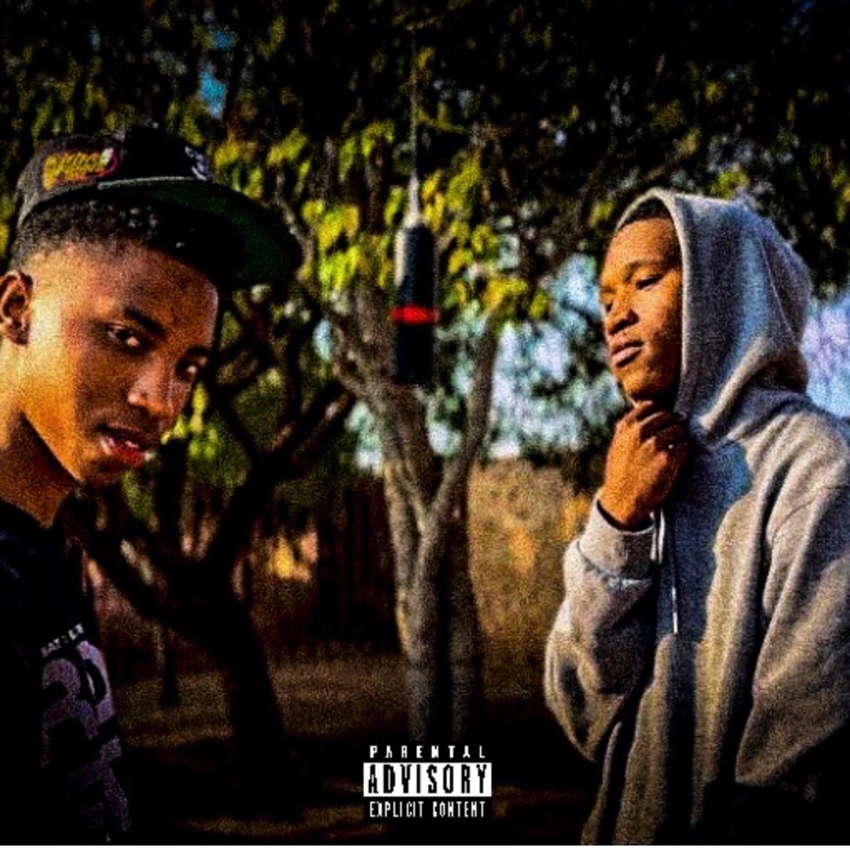Hardest in de district (feat. Fleck Fleming) - Single by Cloudy_X album cover