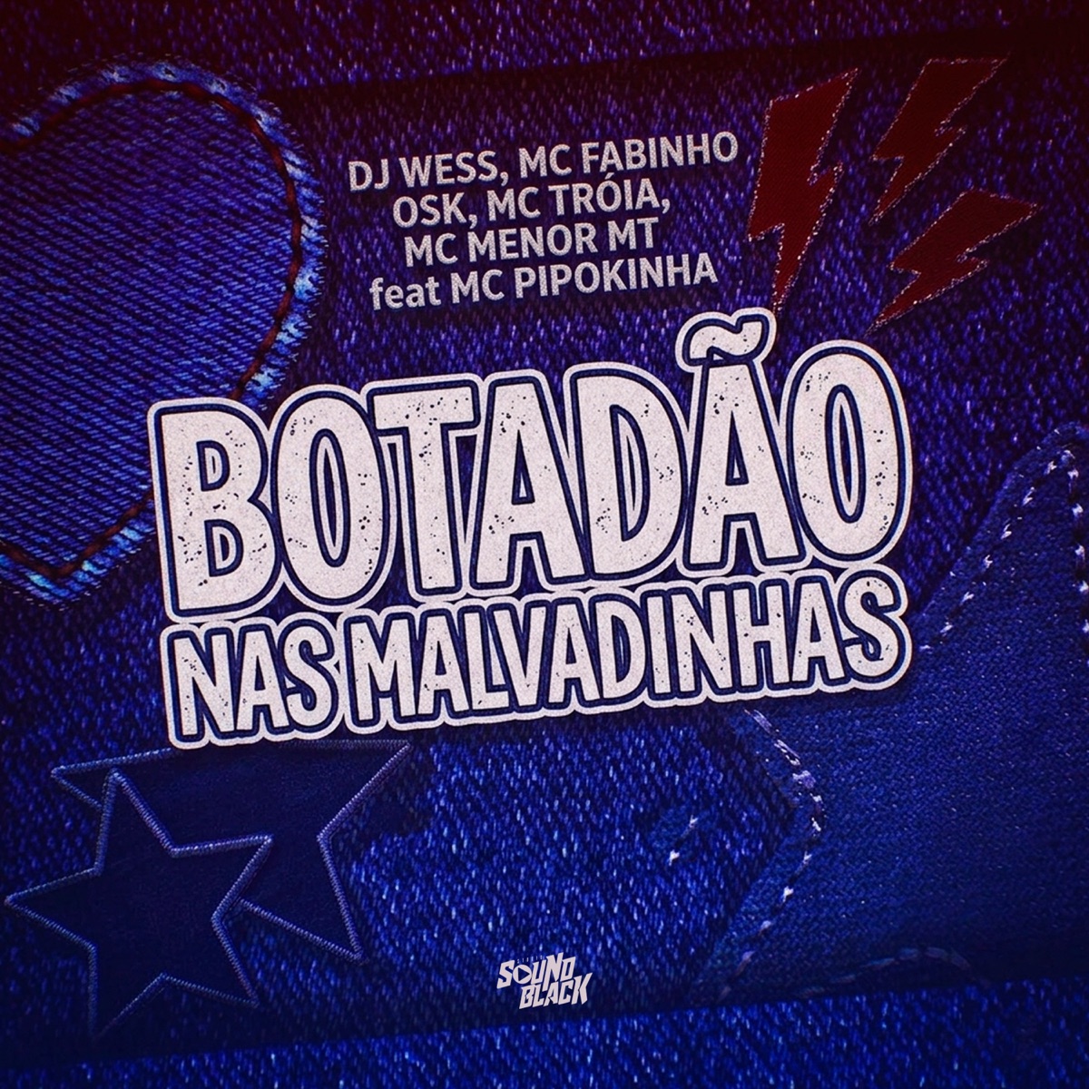 Botadão Nas Malvadinhas (feat. MC Pipokinha) - Single by DJ WESS, MC Fabinho da Osk, Mc Troia & Mc Menor MT album cover