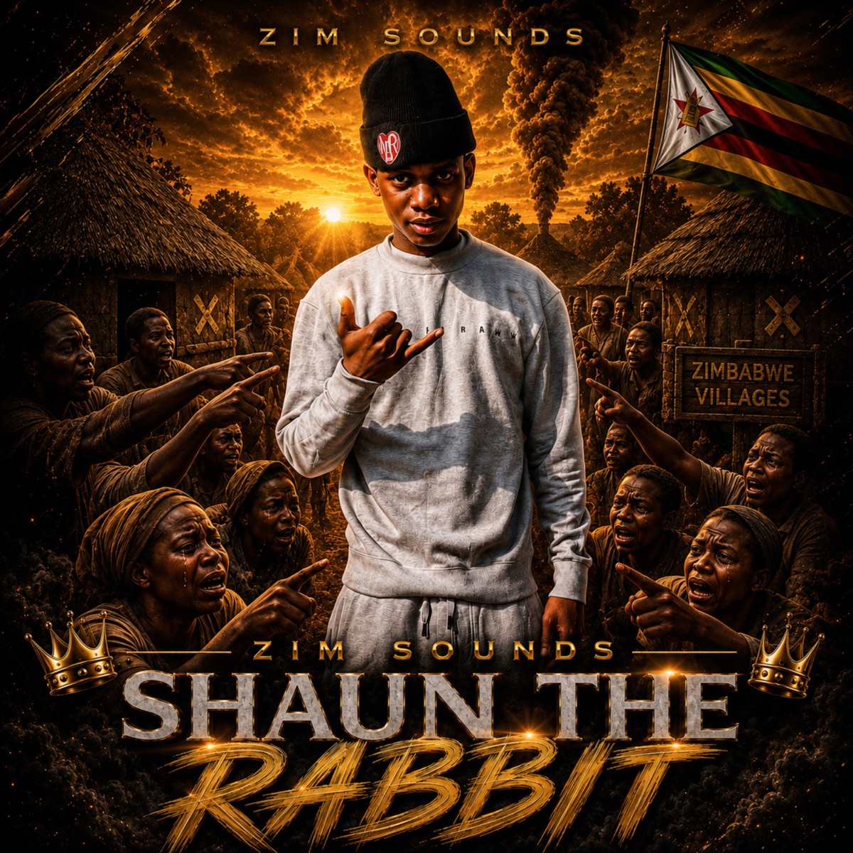 Zim Sounds - Single by Shaun The Rabit album cover