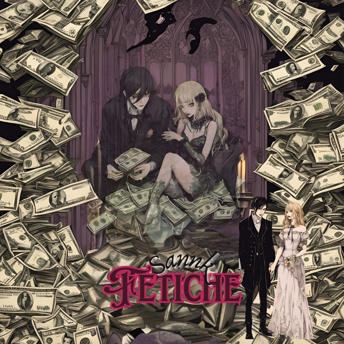 Fetiche - Single by Sannk & TXURK album cover
