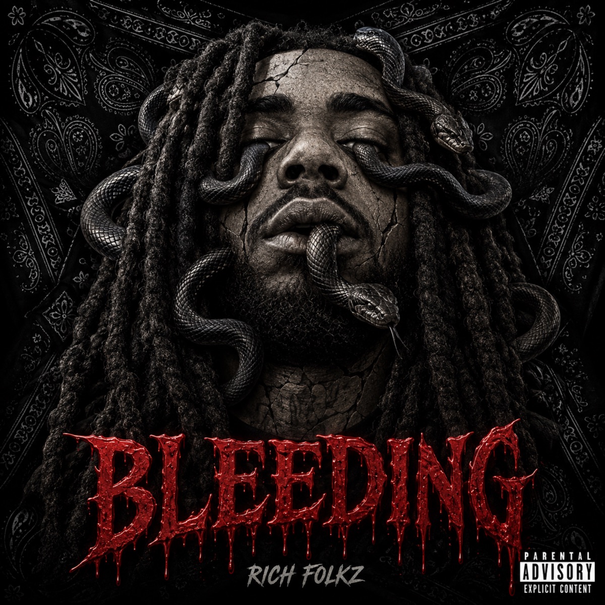 Bleeding - Single by Rich Folkz album cover