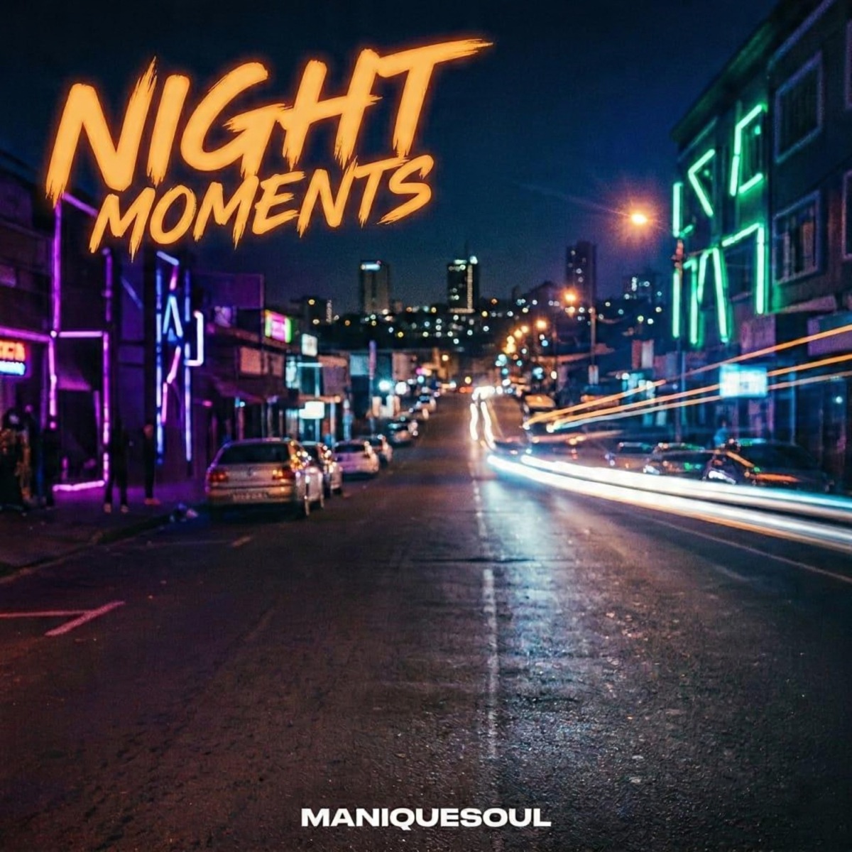 Night Moments - Single by ManiqueSoul album cover