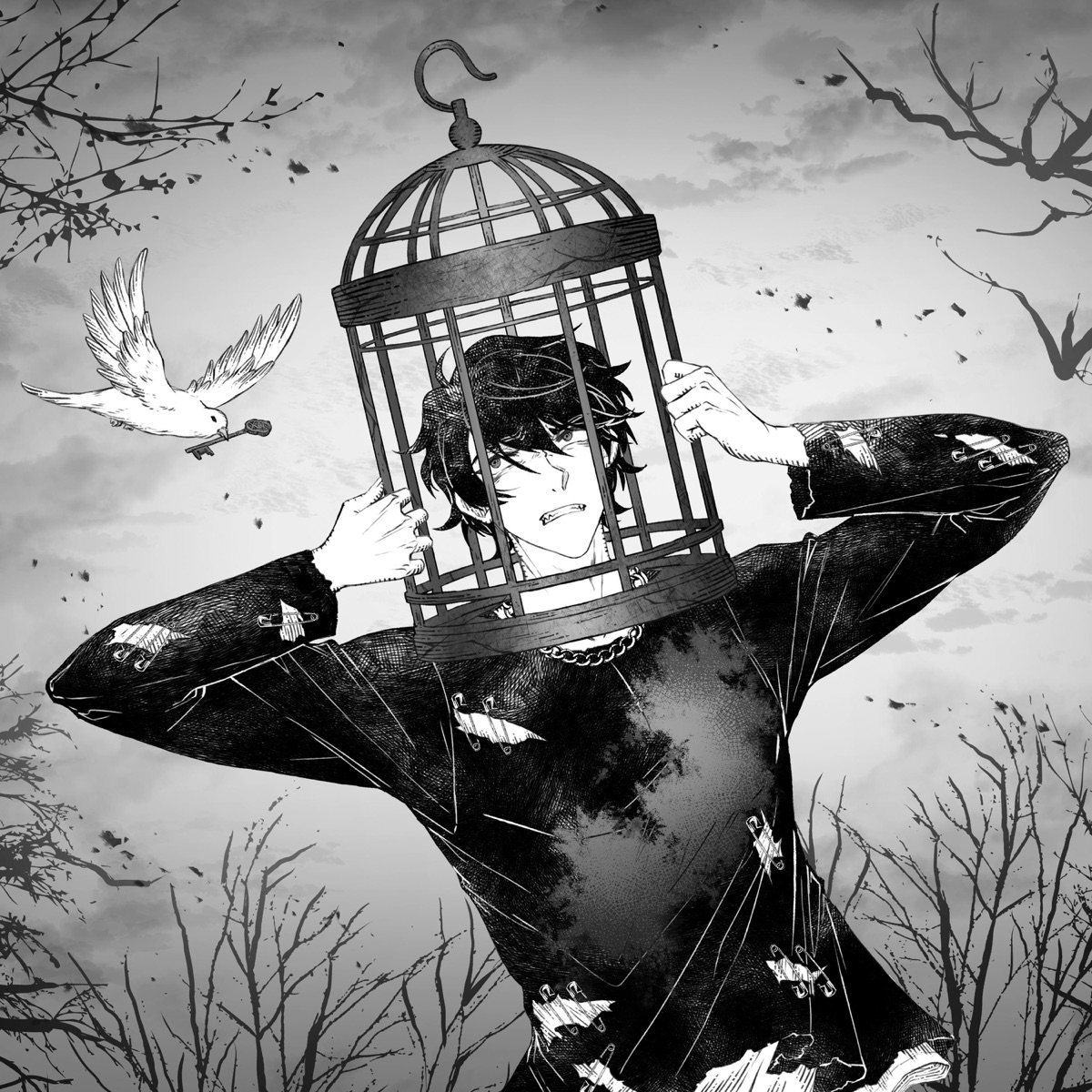 Phobophobia (feat. SH1ZUKΔ) - Single by Pomegranola album cover