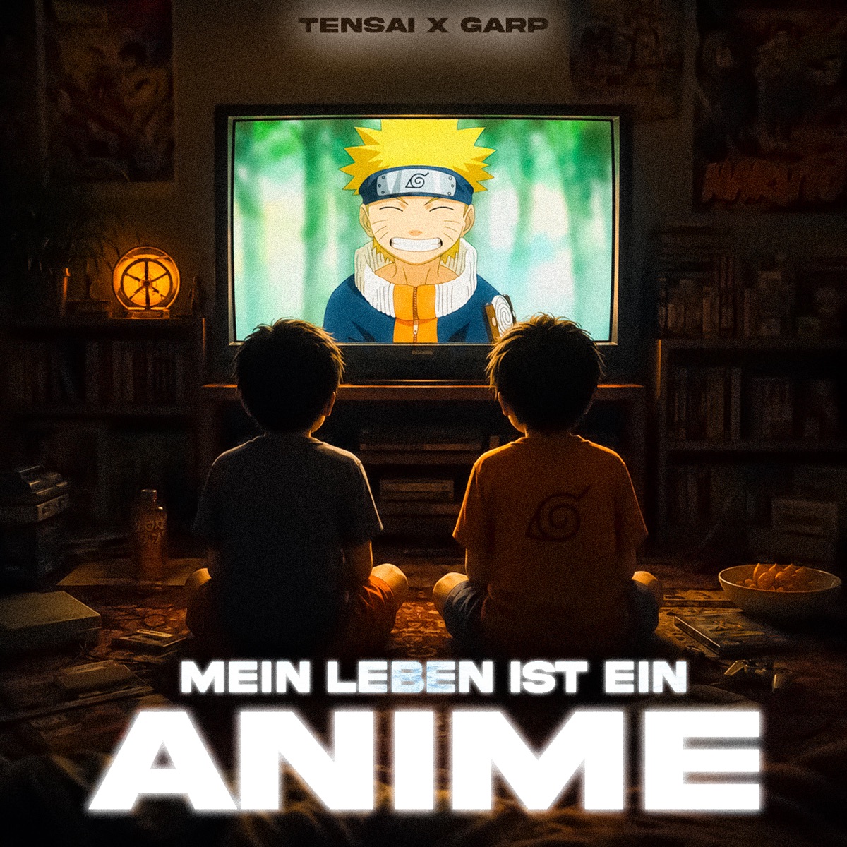 Mein Leben ist ein Anime - Single by TENSAI & Garp album cover