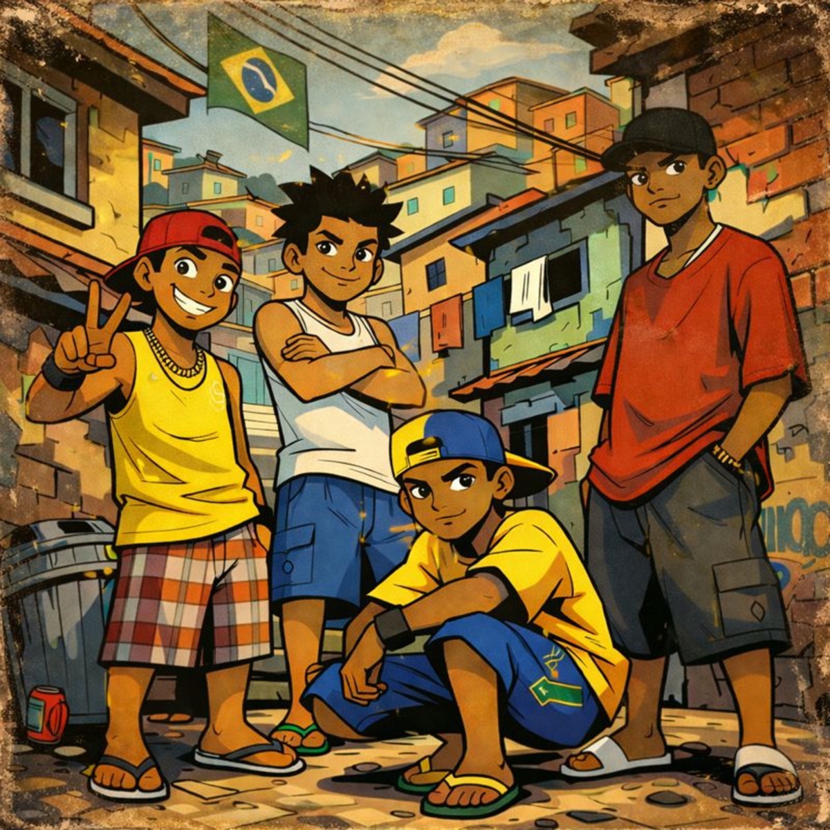 Brasil - Single by Falk & Marcellin album cover