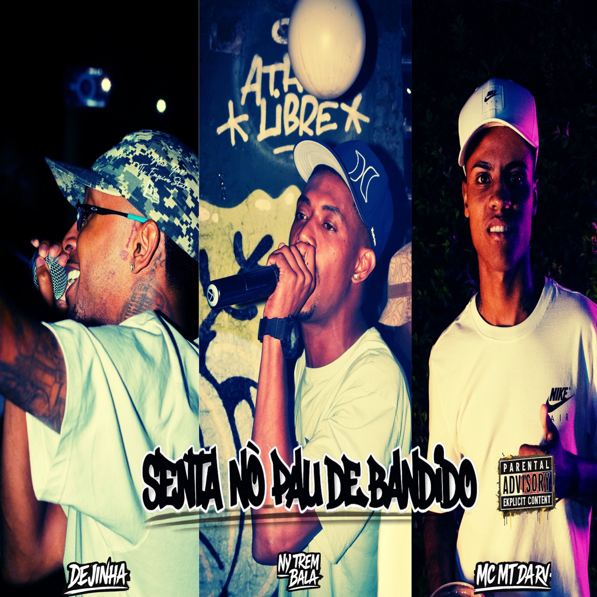 Senta no Pau de Bandido - Single by MC MT da RV, Dejinha & NY TREM BALA album cover