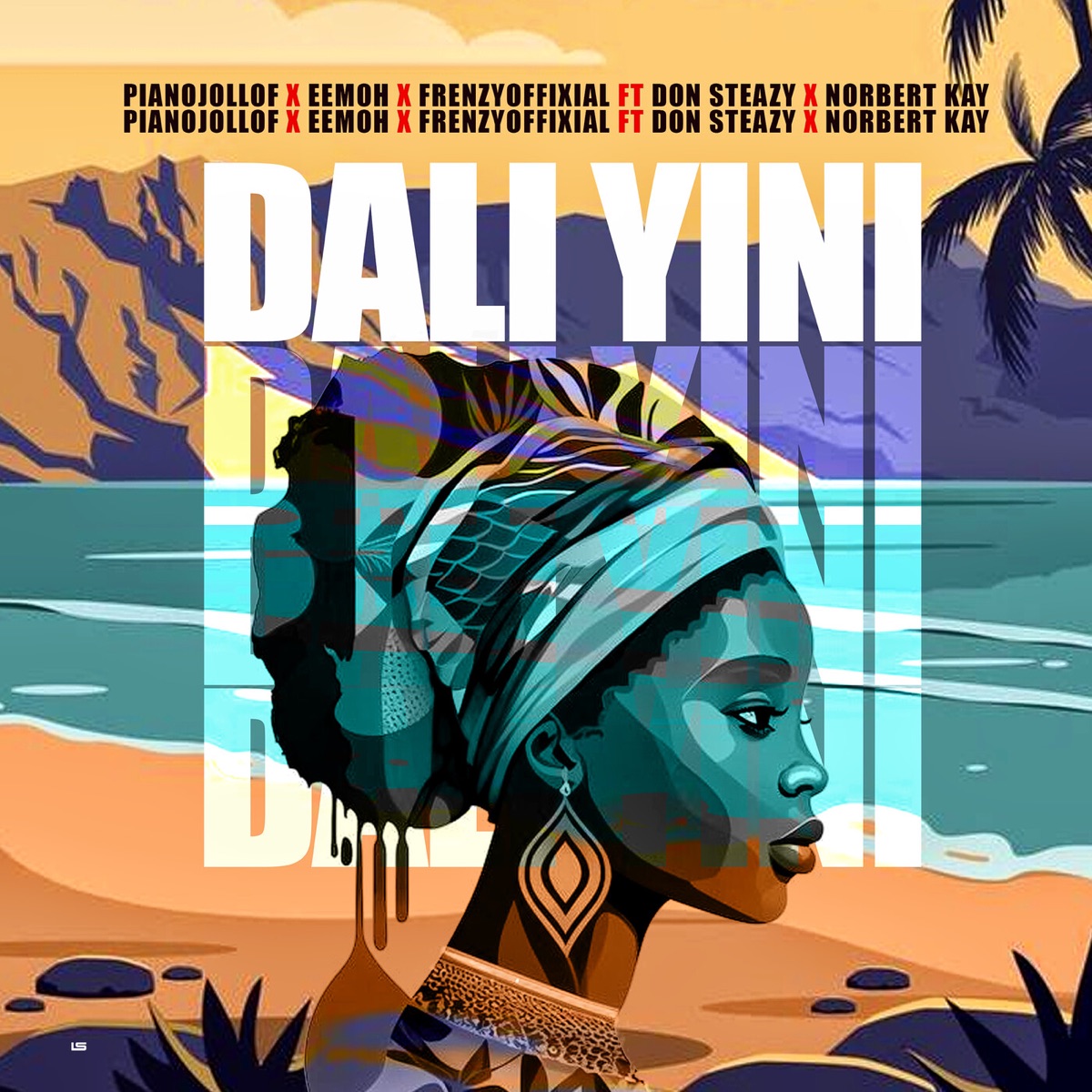 Dali Yini (feat. Don Steazy & Norbert Kay) - Single by PIANOJOLLOF, Eemoh & Frenzyoffixial album cover
