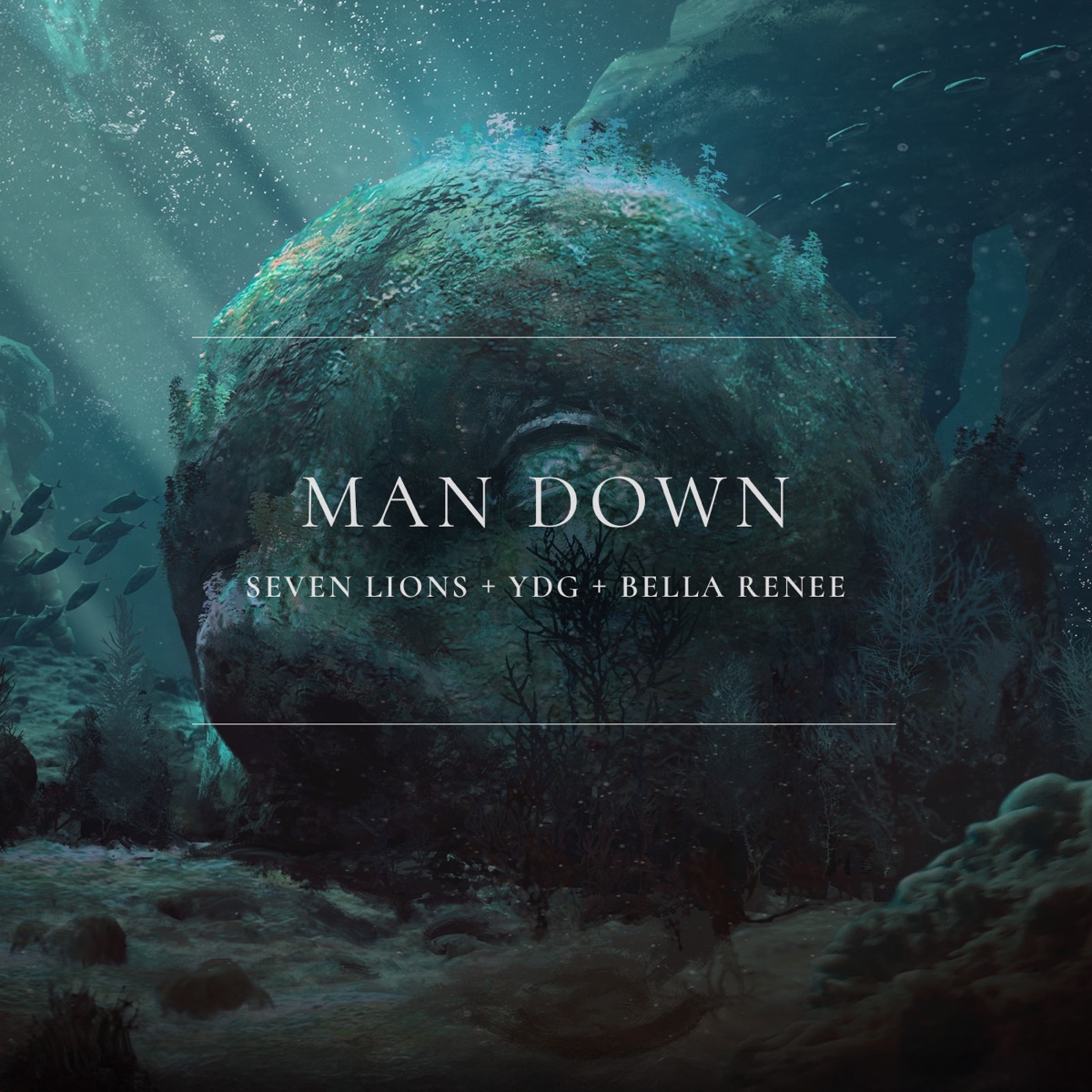 Man Down - Single by Seven Lions, YDG & Bella Renee album cover