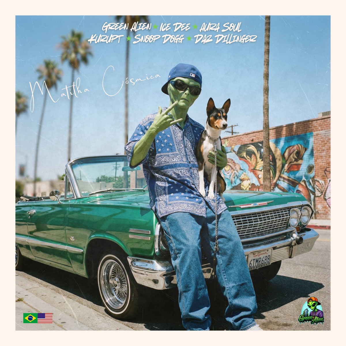 Matilha Cósmica - Single by Green Alien album cover